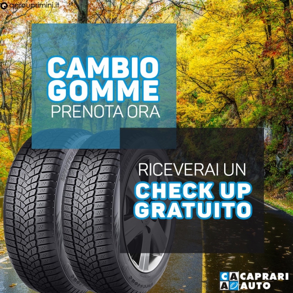 Cambio gomme - prenota ora